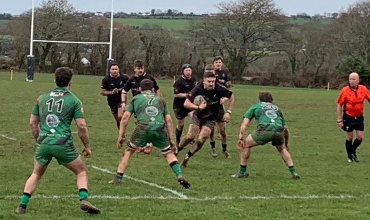 George Williams leads a charge for the line